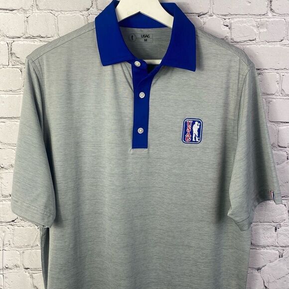 USAG Tour Polo U Suck at Golf Size M NWOT - Picture 3 of 9